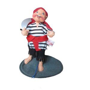 Annalee  7" Pirate Kid on Base - #3038 92 - Vintage 1992